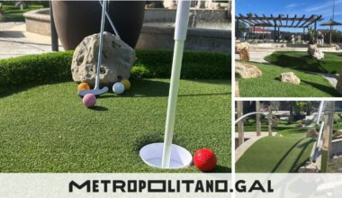 El área de Vigo estrena un nuevo espacio de ocio, un gran mini golf de 18 hoyos