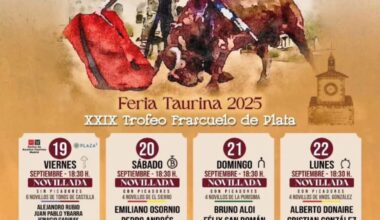 Feria taurina de novilladas de Moralzarzal