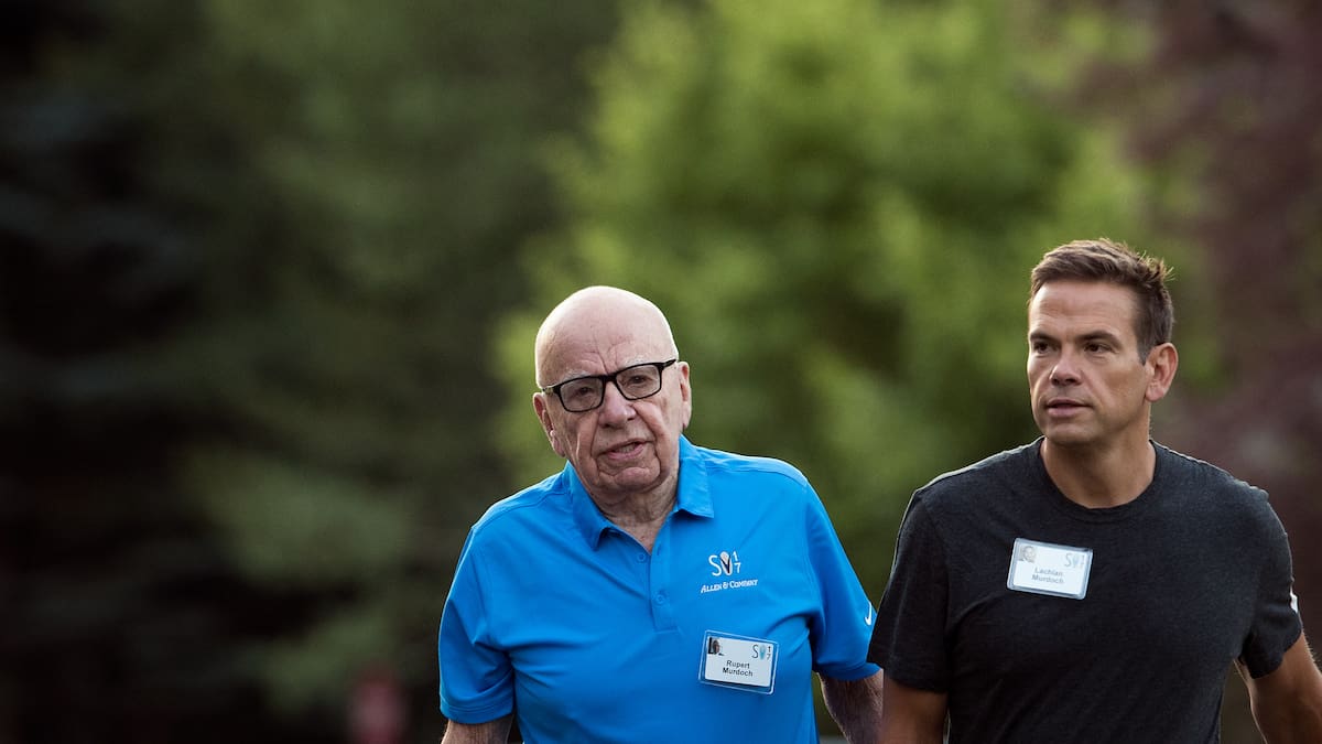 Acuerdo definitivo para el reparto del legado Murdoch: Lachlan controlará el imperio de su padre | La economía en Hoy por Hoy