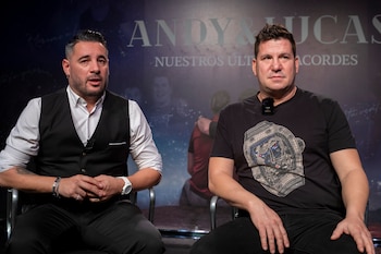 Andy y Lucas en la