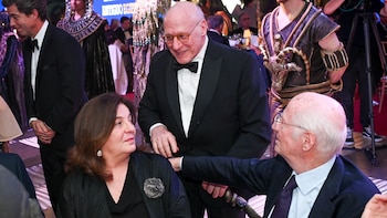 Julio Crivelli junto a Paolo