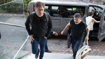 Axel Kicillof y Carlos Bianco