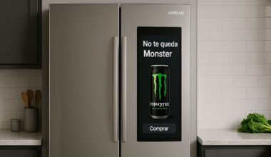 Samsung comienza a mostrar publicidad en su nevera inteligente