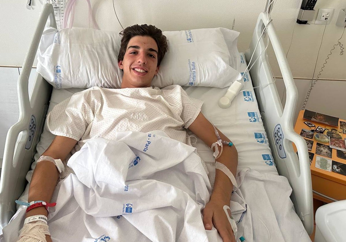 Las primeras palabras de Julio Norte desde el hospital: «Que nadie dude que volveré a ponerme en el mismo sitio»