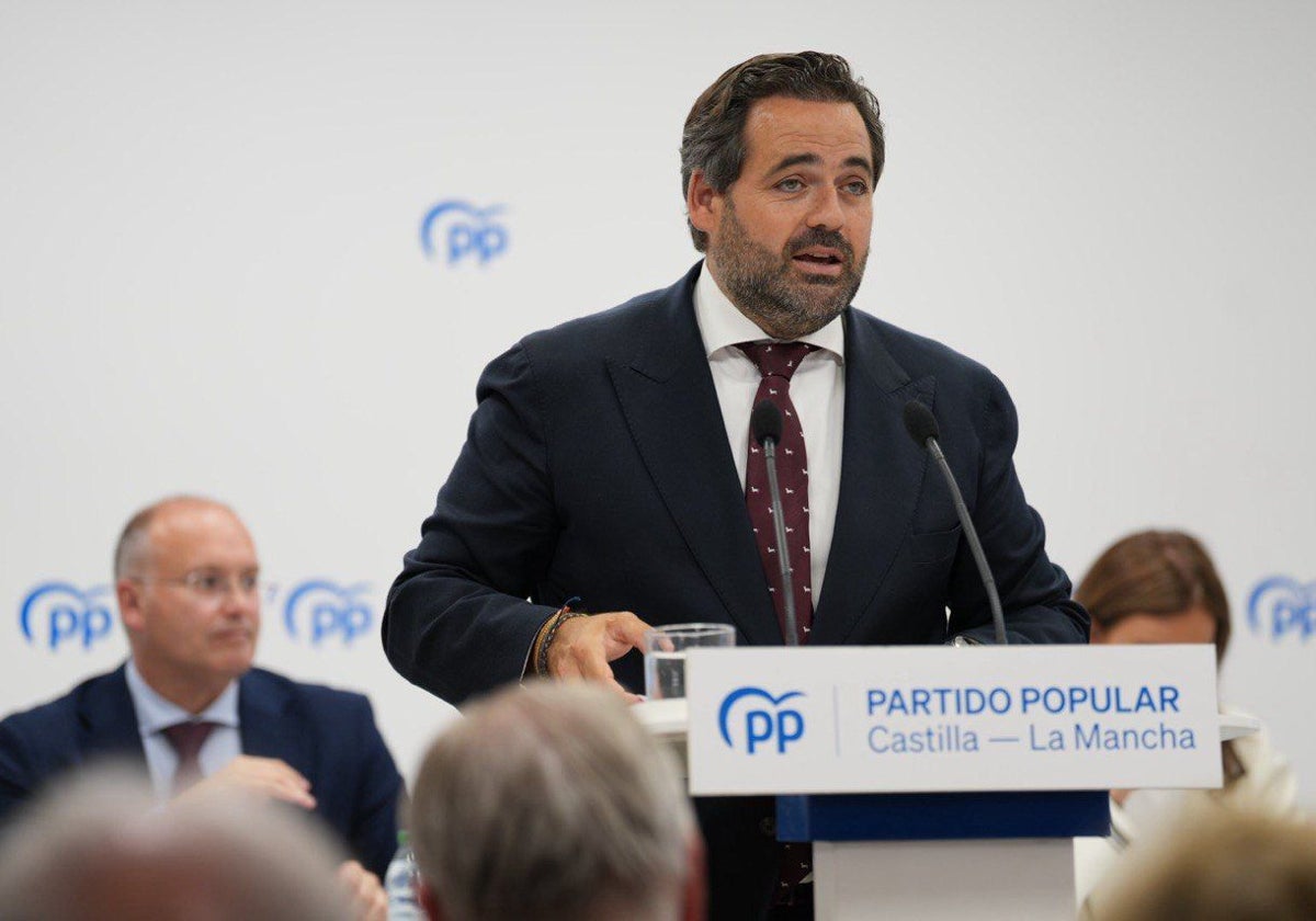 Paco Núñez, presidente del PP de Castilla-La Mancha