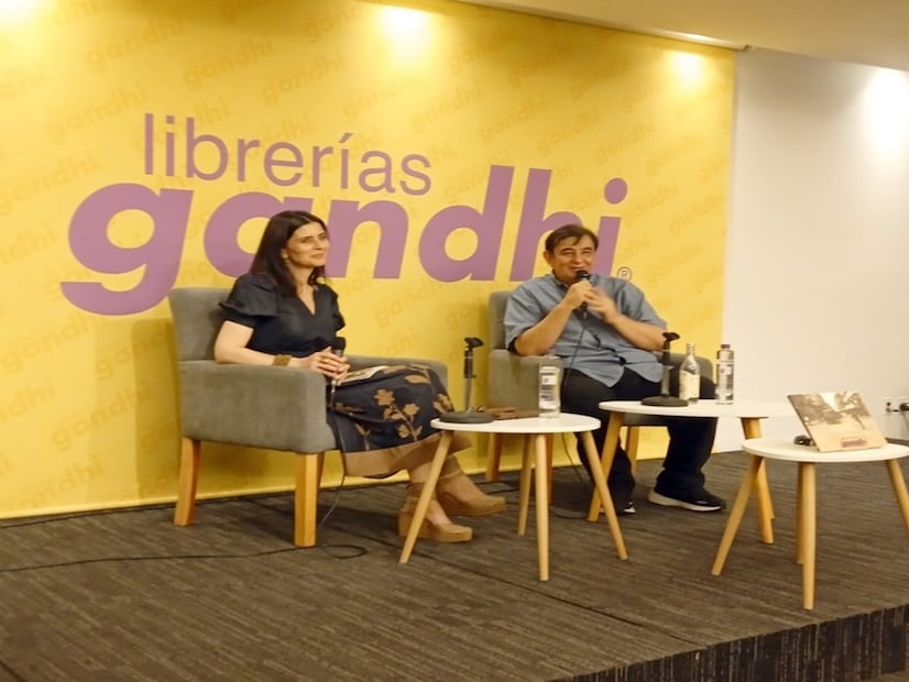 Durante la ronda de preguntas y respuestas, el tema que más interesó al público son los planes para la Colección Villasana a futuro lejano o ante alguna eventualidad. Foto: Angélica Navarrete/EL UNIVERSAL.