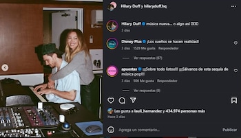 Hilary Duff podría colaborar de