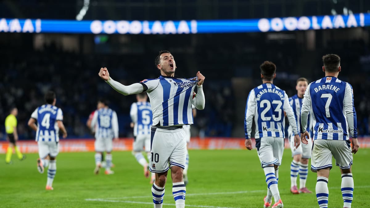 Real Sociedad 1-0 RCD Mallorca: resumen, resultado y goles del partido de la jornada 6 de LaLiga | Fútbol