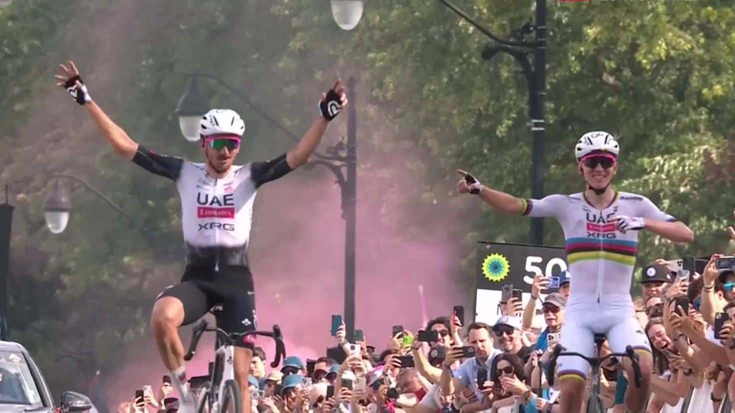 Pogacar cede el triunfo a McNulty en Montreal y el UAE suma 85