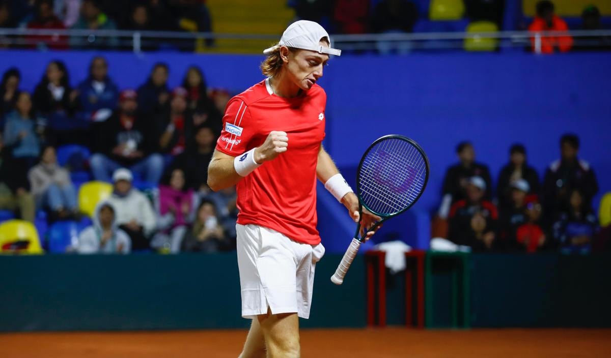 Ignacio Buse fue el protagonista en el cuarto punto que jugaron Perú y Portugal. (Foto: Fernando Sangama / GEC)