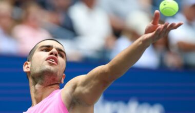 Alcaraz prolonga su pleno en el US Open y derrota a Rinderknech sin conceder un solo set | Tenis