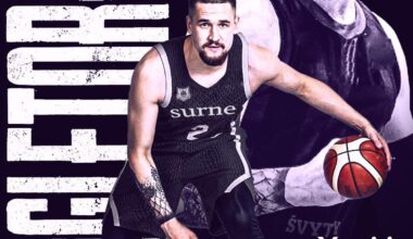 Normantas, energía y carácter lituano al servicio del Surne Bilbao Basket