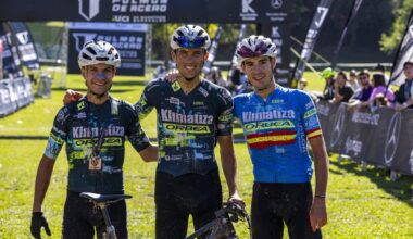 clima y terreno ideal con triplete de Klimatiza-Orbea y dominio de Fischer
