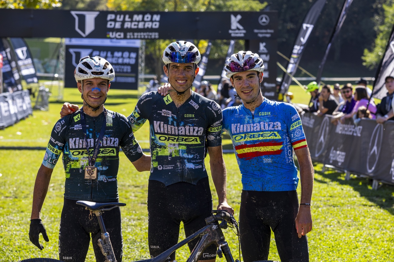 clima y terreno ideal con triplete de Klimatiza-Orbea y dominio de Fischer