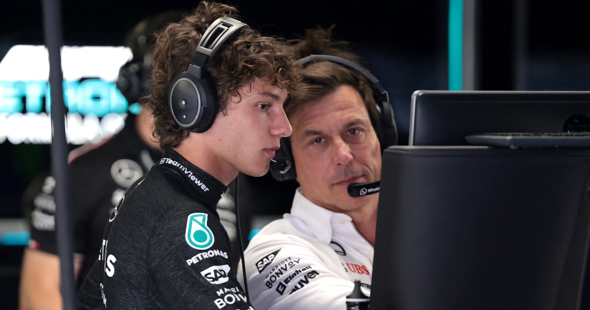 La dura crítica del jefe de Mercedes a Kimi Antonelli por sus malos resultados en la F1: “Decepcionante este fin de semana”