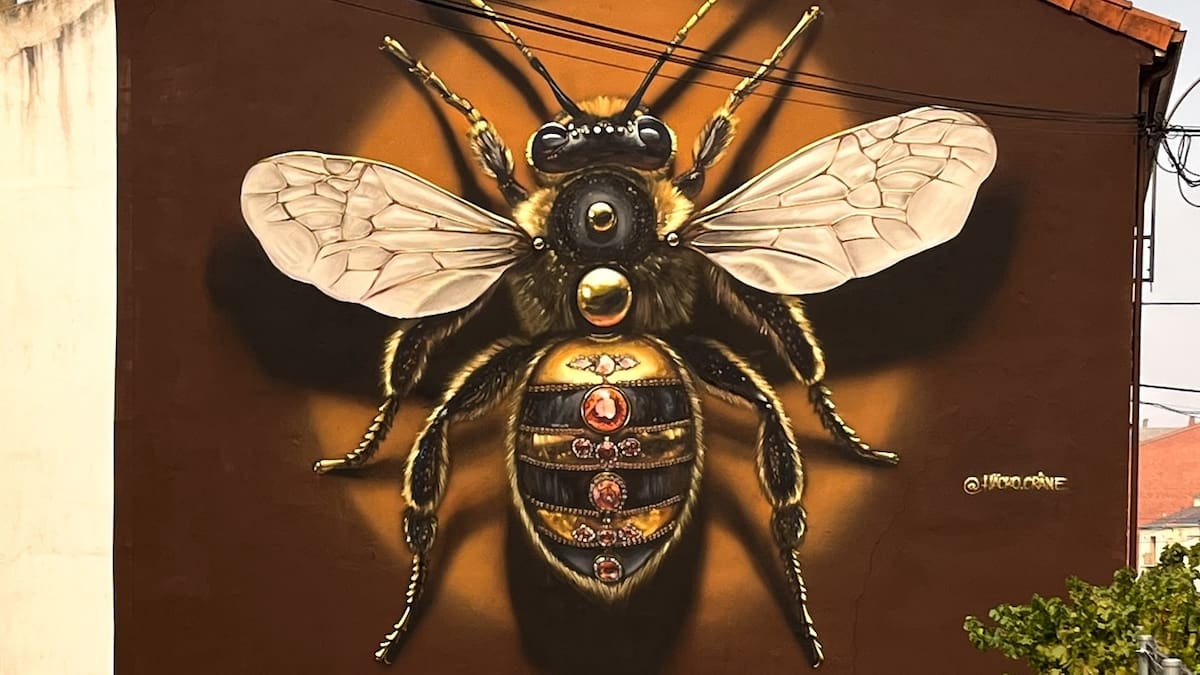 El mural de un arandino, nominado a mejor mural del mundo del mes de agosto | Ocio y cultura