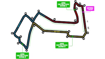 El circuito del GP de