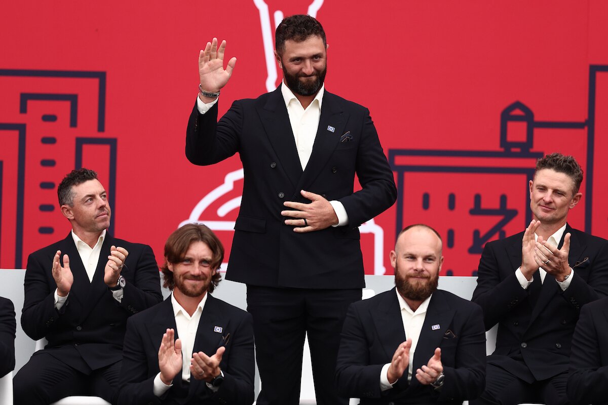 La ceremonia inaugural de la Ryder 2025 en Bethpage, en fotos