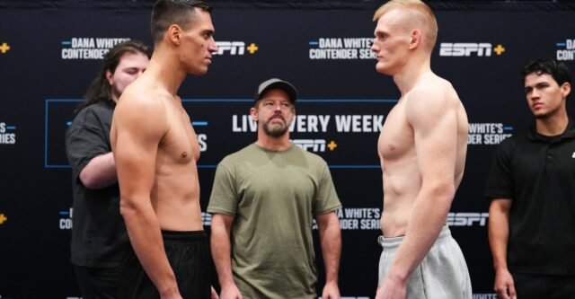 Resultados de la “Serie Contender” de UFC, los informes en tiempo real y los aspectos más destacados de trabajo completo | Temporada 9, ep. 7