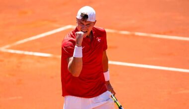 Rune, tras su derrota ante Martínez: "La grada no ha tenido ningún impacto en mi tenis". Foto: Gettyimages