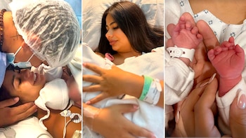 Daniela Celis y Thiago Medina