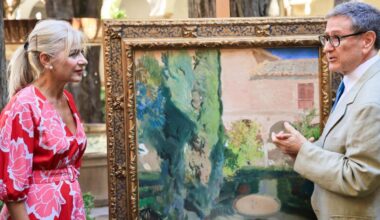 El primer óleo de Sorolla adquirido por la Alhambra se exhibirá en el Espacio Legado Ángel Barrios