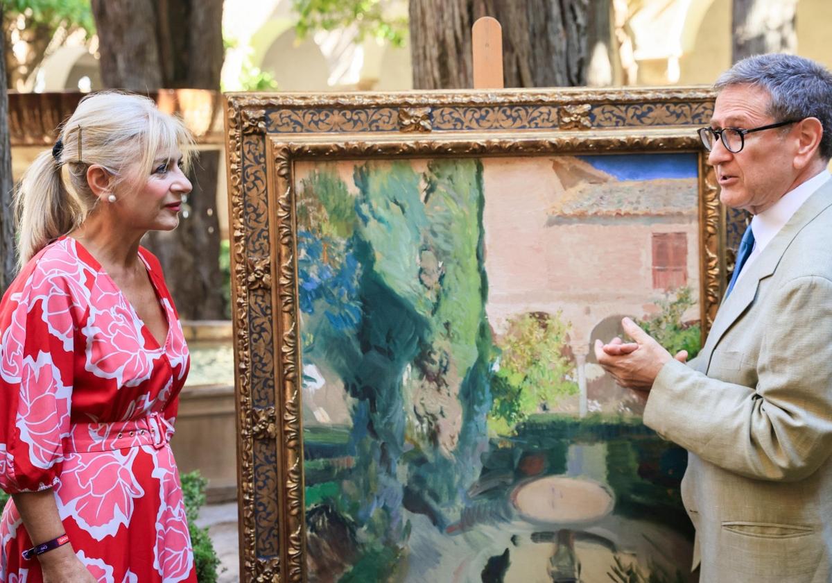El primer óleo de Sorolla adquirido por la Alhambra se exhibirá en el Espacio Legado Ángel Barrios