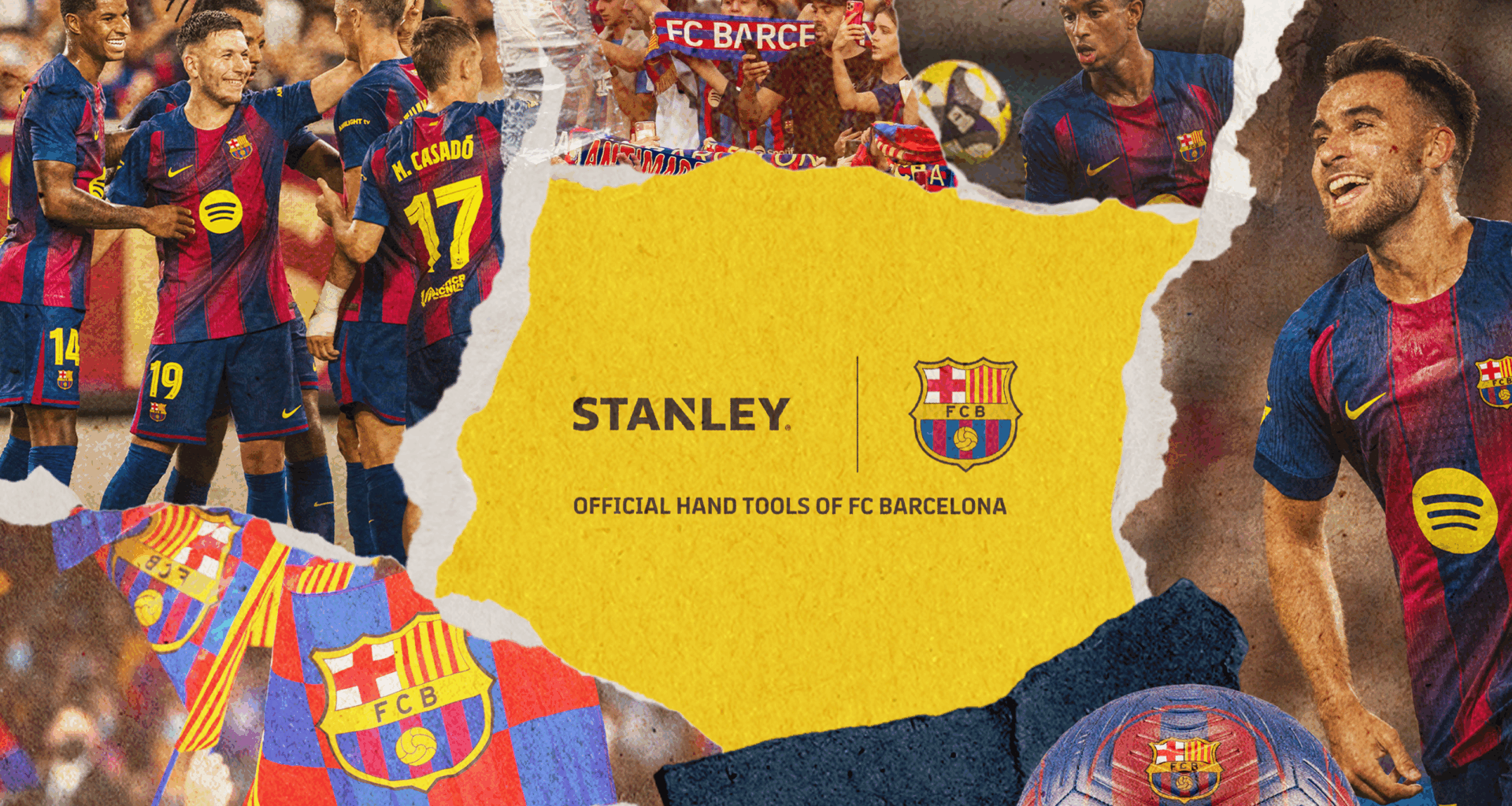 STANLEY® renueva su acuerdo de larga duración con el FC Barcelona