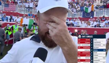 Shane Lowry, Declaraciones Shane Lowry, Ryder Cup, Ryder Cup 2025, Bethpage Black,