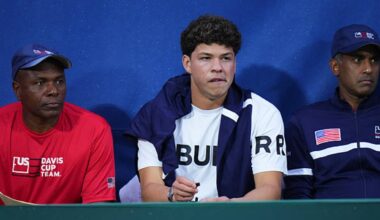 Shelton no se recupera de sus problemas de hombro y es baja en el ATP Tokio. Foto: Gettyimages