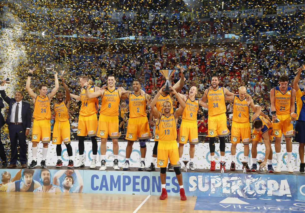 El primer gran título del CB Gran Canaria: una Supercopa que cumple ya nueve años