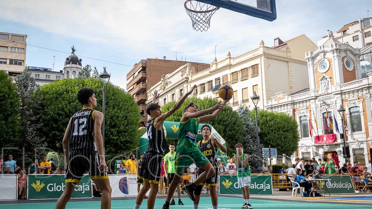 El corazón de Albacete vibra con cada canasta del Circuito 3x3 de Globalcaja