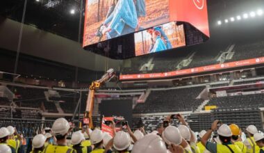 Tecnología audiovisual en el Roig Arena