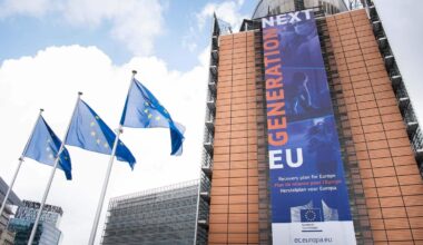 Fachada de la Comisión Europea