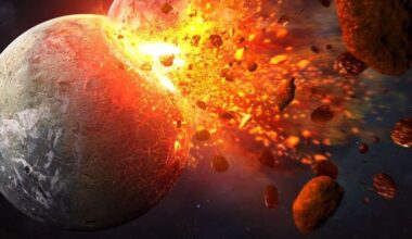 La colisión con Theia no sólo dio origen a la Luna, sino que hizo posible la vida a la Tierra