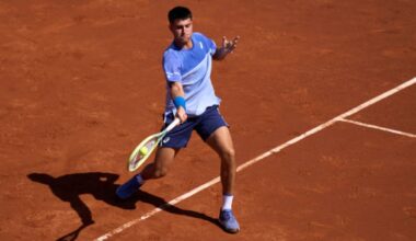 Tirante no da ninguna opción a Llamas en la final del Challenger de Szczecin. Foto: Gettyimages
