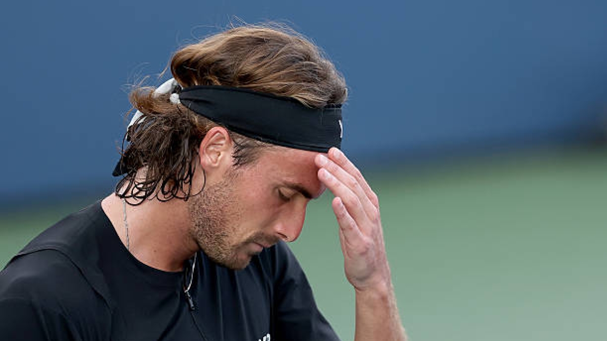 Desde Grecia apuntan a que Tsitsipas se ha sometido a una cirugía en la espalda. Foto: Gettyimages