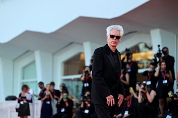 Jim Jarmusch fotografiado antes del