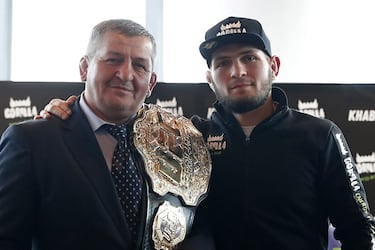 Khabib Nurmagomedov cierra las puertas a UFC: “Estoy ayudando a mis hermanos...”