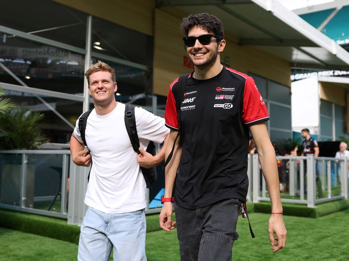 Esteban Ocon, a declarar.