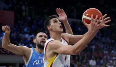 España - Grecia en directo, el partido del Eurobasket en vivo | Los de Scariolo terminan el primer cuarto perdiendo de 11 - EL PAÍS