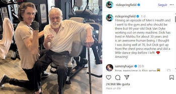 Rick Springfield compartió una foto