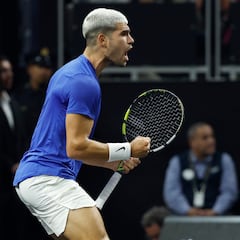 ¿A qué hora juega hoy Alcaraz en la Laver Cup? TV, cómo y dónde ver la última jornada del torneo