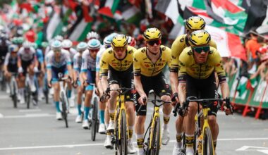 Vuelta Ciclista y Palestina: el día que no hubo podio