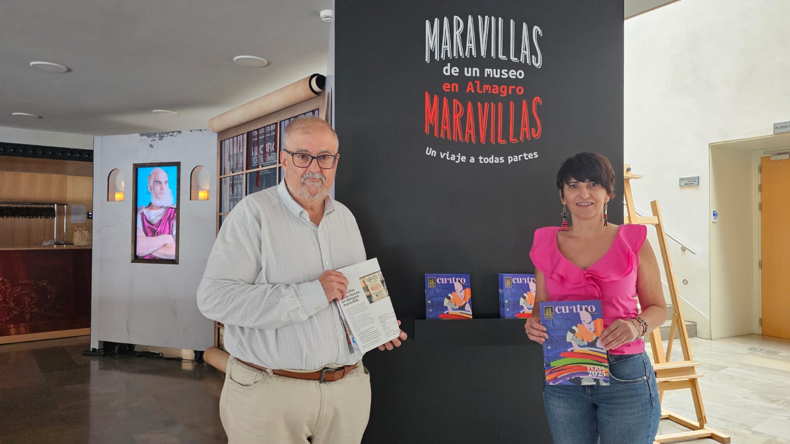El Teatro Circo acoge desde el 5 de septiembre la exposición audiovisual ‘Maravillas de un museo, en Almagro maravillas’, en el marco de la Feria de Albacete