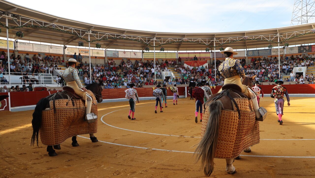 Torería de Tomás Bastos, oreja del tercero en Villaseca de la Sagra