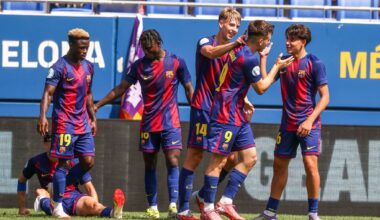 Barça Atlètic - UE Porreres: Primera victoria épica (2-0)