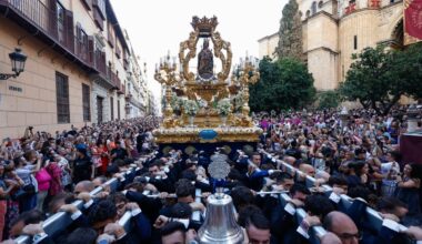 Histórico estreno para la Patrona de Málaga en un año especial