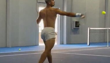 Carlos Alcaraz se prepara en Murcia para el tramo final de temporada