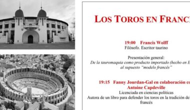 La Real Maestranza de Sevilla acoge la mesa redonda «Los toros en Francia», dirigida por Francis Wolff
